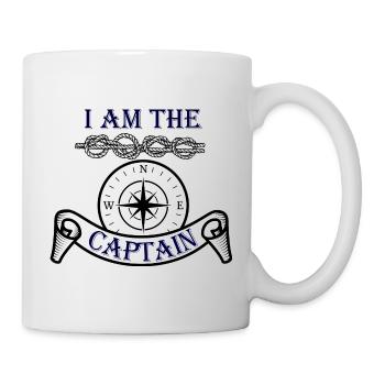 capitaine - Mug blanc - blanc - Droite