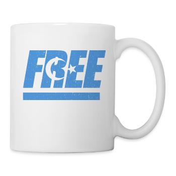 Ouïghours libres Turkestan oriental - Mug blanc - blanc - Droite