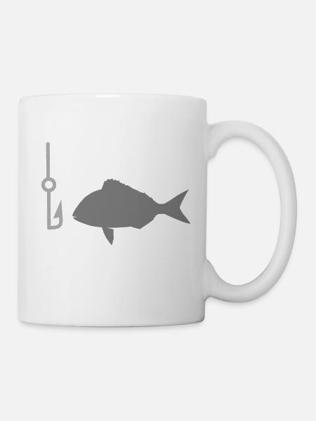 Poisson - Mug blanc - blanc