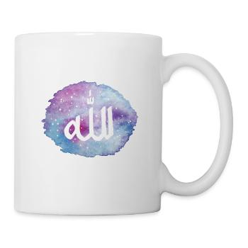 Stars heaven Allah (Arabic) - Mug - white - Right