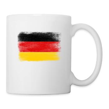 Drapeau Allemagne - Mug blanc - blanc - Droite