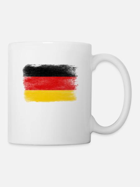 Drapeau Allemagne - Mug blanc - blanc