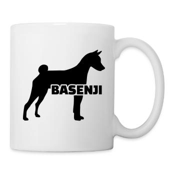 Basenji - Tasse - Weiß - Rechts