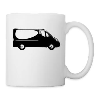 Bus - Tasse - Weiß - Rechts