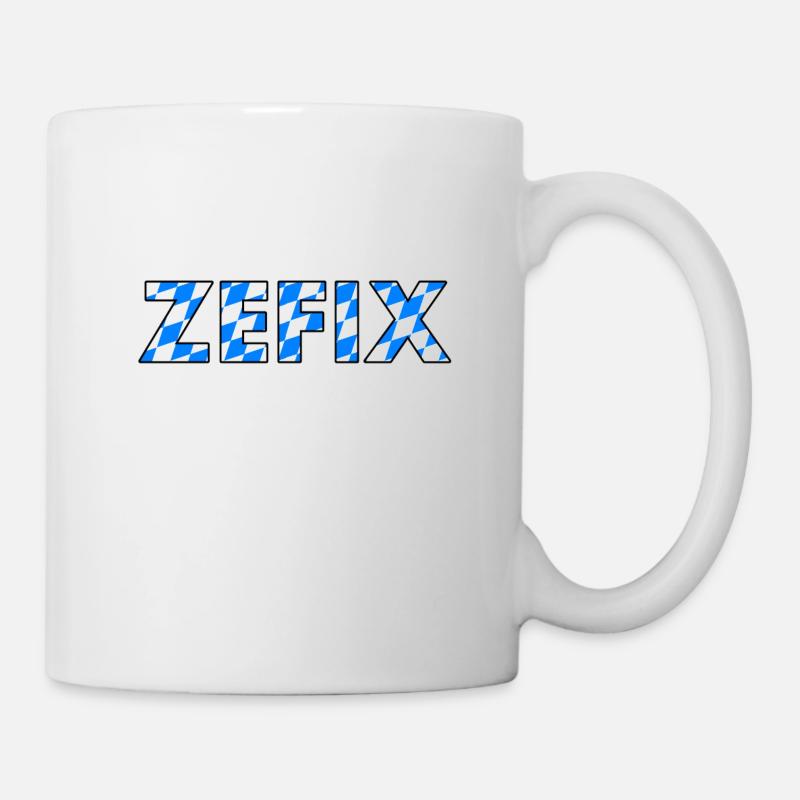 ZEFIX Bavarian style / Bavarian lifestyle - Mug - white