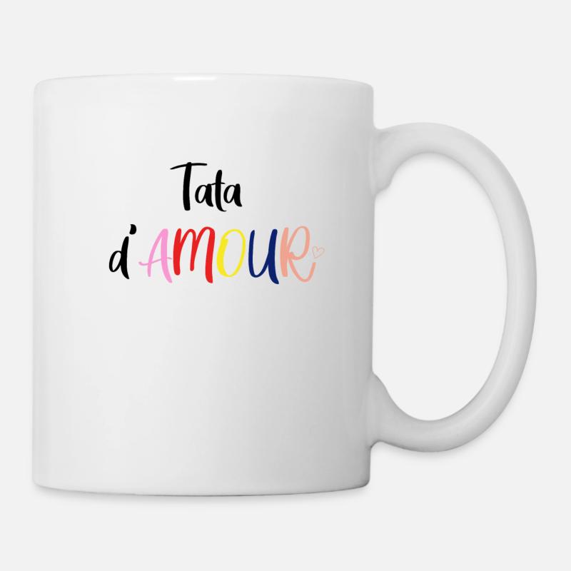 Liebe Tante - Tasse - Weiß