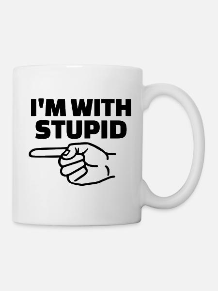 Stupid - Mug - white