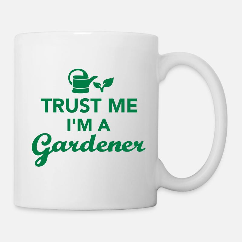 Gärtner - Tasse - Weiß