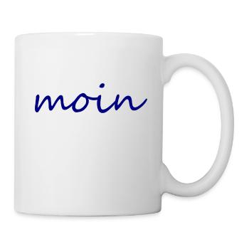 MOIN - Anker - Küste - Nordsee Ostsee Meer Wasser - Tasse - Weiß - Rechts