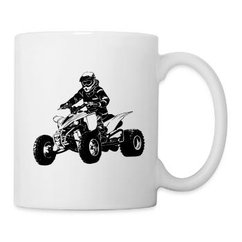 Quad Racing - ATV Racer - Mug blanc - blanc - Droite