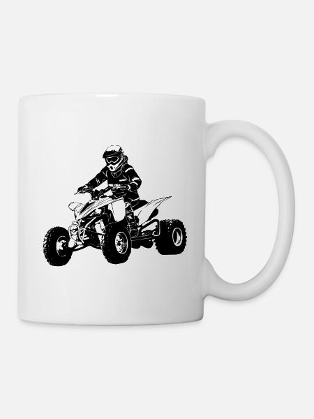 Quad Racing - ATV Racer - Mug blanc - blanc