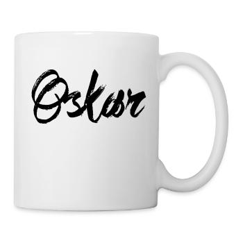 Oskar - Tasse - Weiß - Rechts