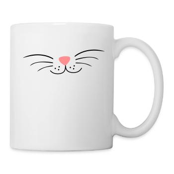 Cat's neck, cat - Mug - white - Right