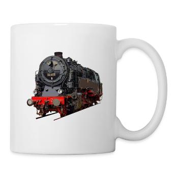 Dampflok 95 027 - Tasse - Weiß - Rechts