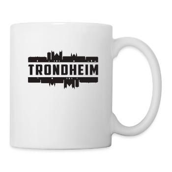 Trondheim Norway City Holiday Gift Quote - Mug - white - Right