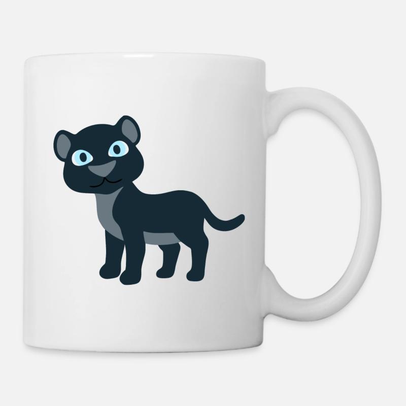 Panther - Tasse - Weiß