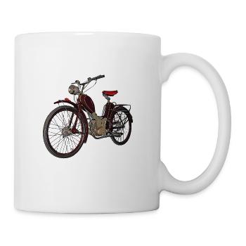 DDR moped from Suhl SR 1 - Mug - white - Right