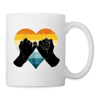 Freundschaft - Tasse - Weiß - Rechts