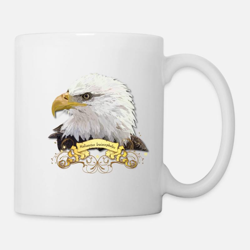Amerikanischer Pigargo - Tasse - Weiß
