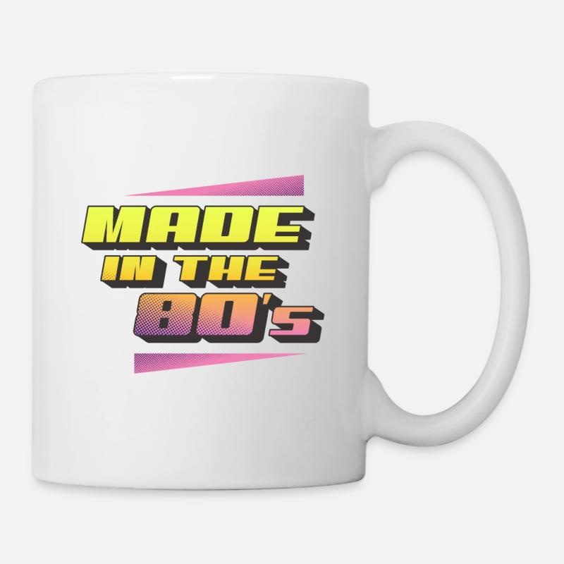Made In The 80s - Mug - white