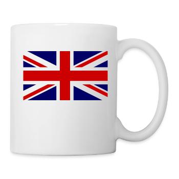 Union Jack Flag - England - Mug - white - Right