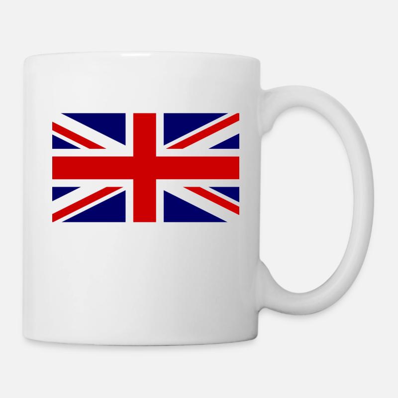 Union Jack Flag - England - Mug - white