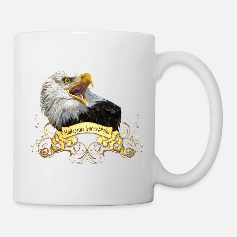 Weißkopfseeadler - Tasse - Weiß