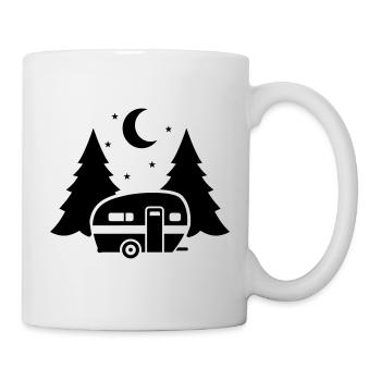 Caravanes - Mug blanc - blanc - Droite