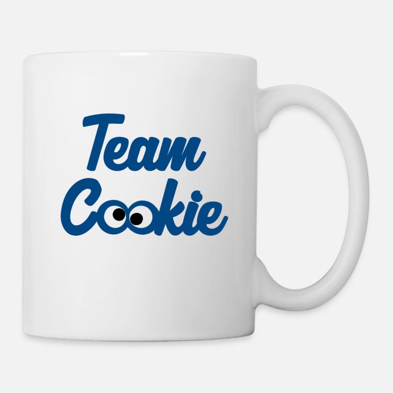 Team Cookie Kekse Plätzchen - Tasse - Weiß