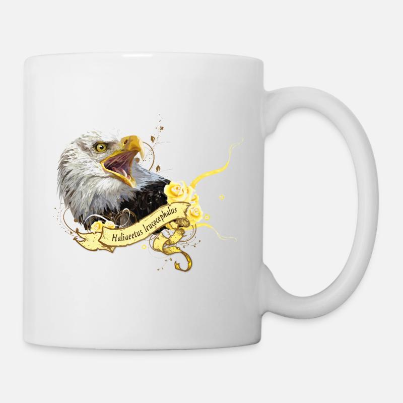 Weißkopfseeadler - Tasse - Weiß