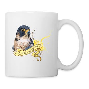 Wanderfalke - Tasse - Weiß - Rechts