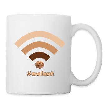 hashtag noyer wifi - Mug blanc - blanc - Droite