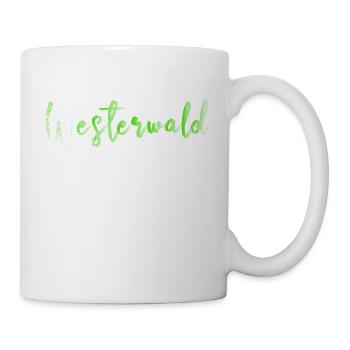 Westerwald Pfalz Geschenkidee Geburtstag Wandern - Tasse - Weiß - Rechts