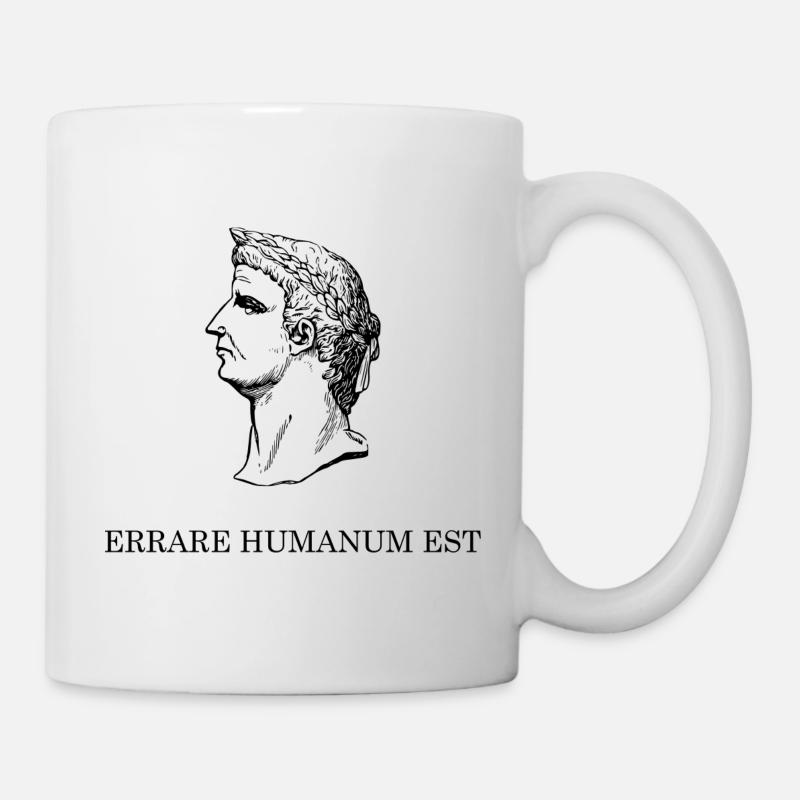 l'erreur est un noir humain - Mug blanc - blanc