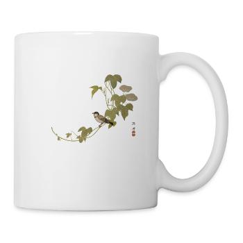 Impression japonaise - Mug blanc - blanc - Droite