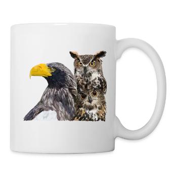 Oiseaux de proie - Mug blanc - blanc - Droite