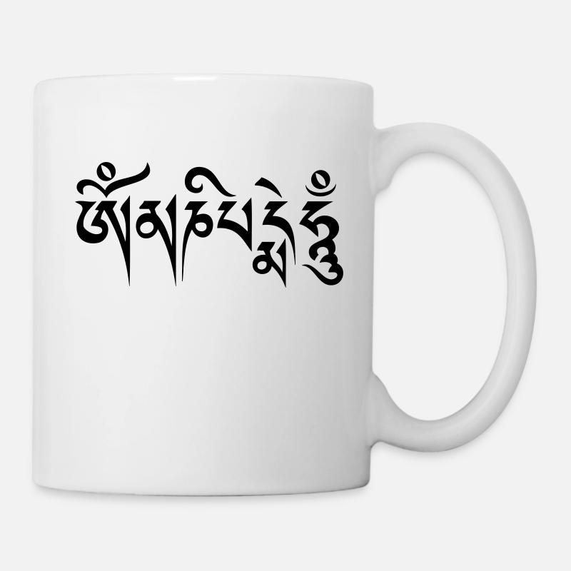 Om mani padme hum - Mug blanc - blanc