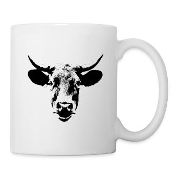 Cow / Portrait / Cow Head - Mug - white - Right