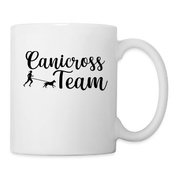Canicross team dog sport - Mug - white - Right