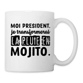 humour alcool - Mug blanc - blanc - Droite