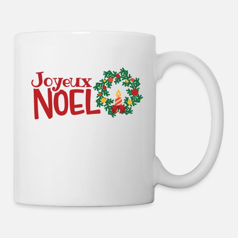 Joyeux Noel - Tasse - Weiß