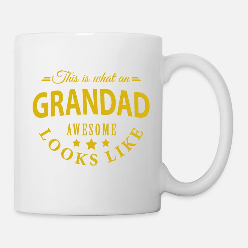 grandad awesome. - Mug - white