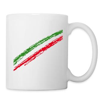 Italy stripes - Mug - white - Right