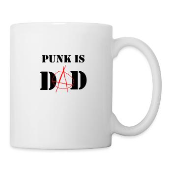 Punk is dad - Mug - white - Right