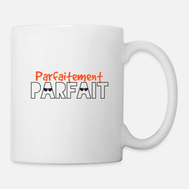 Parfaitement parfait - Mug blanc - blanc
