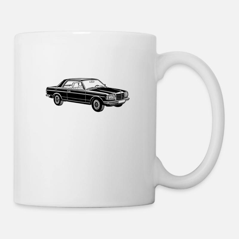 Voiture ancienne - Mug blanc - blanc