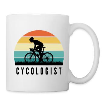 CYCOLOGIST - Tasse - Weiß - Rechts