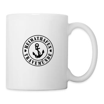Heimathafen Travemünde - Tasse - Weiß - Rechts