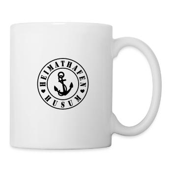 Heimathafen Husum - Tasse - Weiß - Rechts