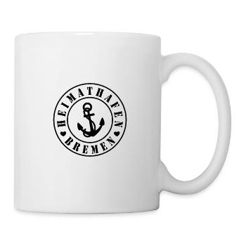 Heimathafen Bremen - Tasse - Weiß - Rechts